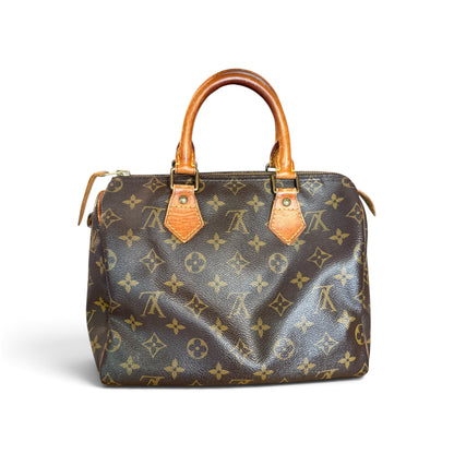 Louis Vuitton Speedy 25 Monogram Marron — vue 3