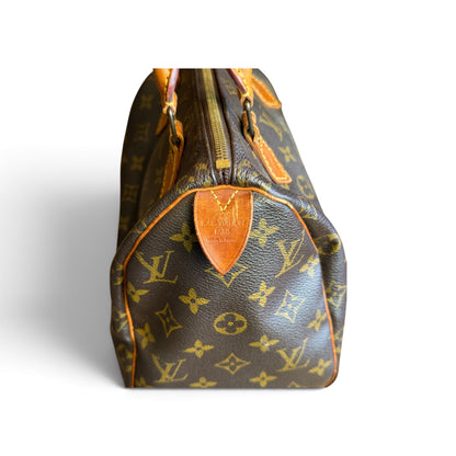 Louis Vuitton Speedy 25 Monogram Marron — vue 8