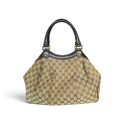 Gucci Sukey Toile GG Beige — vue 3