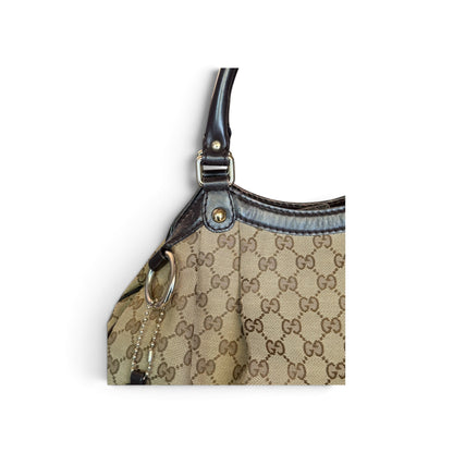 Gucci Sukey Toile GG Beige — vue 5