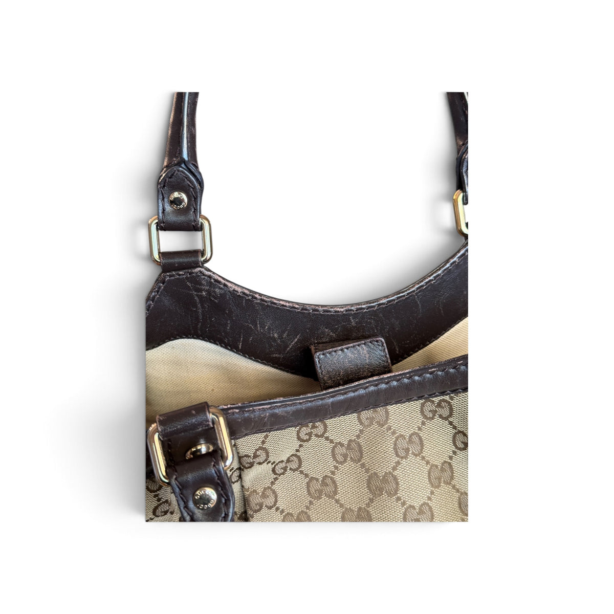 Gucci Sukey Toile GG Beige — vue 11