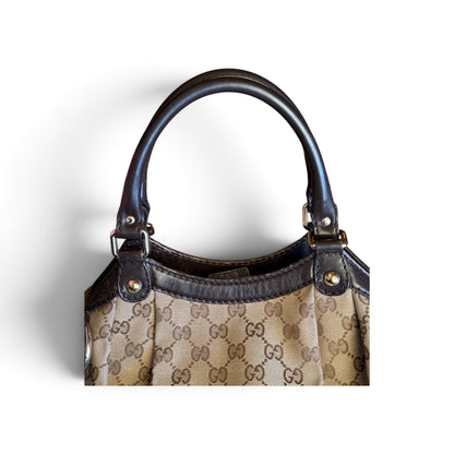 Gucci Sukey Toile GG Beige — vue 12
