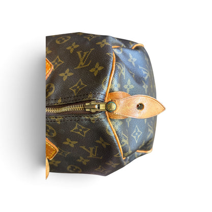 Louis Vuitton Speedy 30 Toile Monogram Marron — vue 7