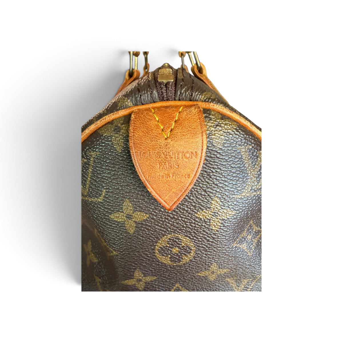 Louis Vuitton Speedy 30 Toile Monogram Marron — vue 8