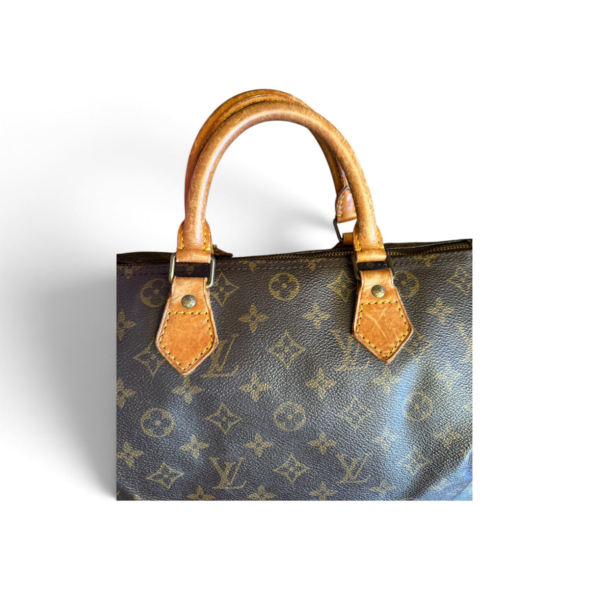 Louis Vuitton Speedy 30 Toile Monogram Marron — vue 9