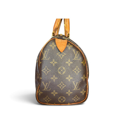 Louis Vuitton Speedy 25 Toile Monogram Marron — vue 5