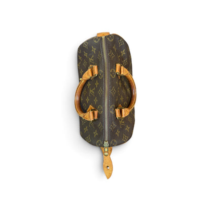 Louis Vuitton Speedy 25 Toile Monogram Marron — vue 7
