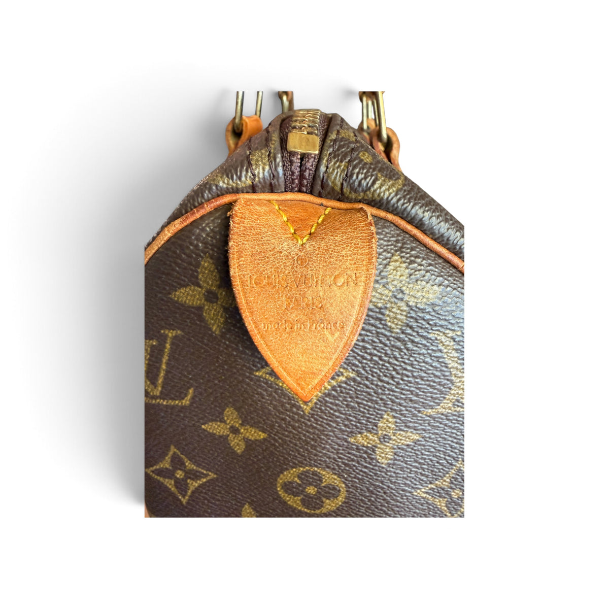 Louis Vuitton Speedy 25 Toile Monogram Marron — vue 9