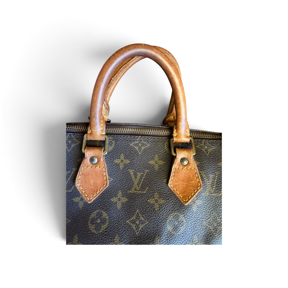 Louis Vuitton Speedy 25 Toile Monogram Marron — vue 10