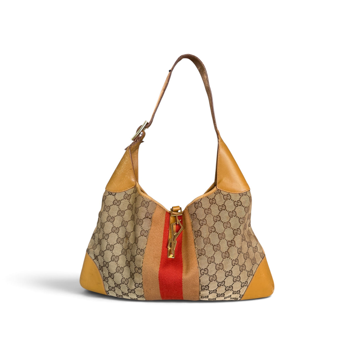 Gucci Jackie Toile GG Beige — vue 1