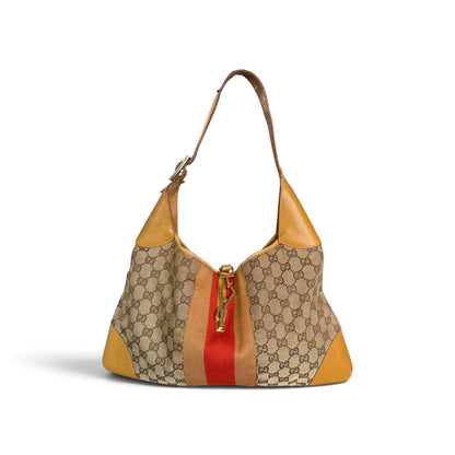 Gucci Jackie Toile GG Beige — vue 1