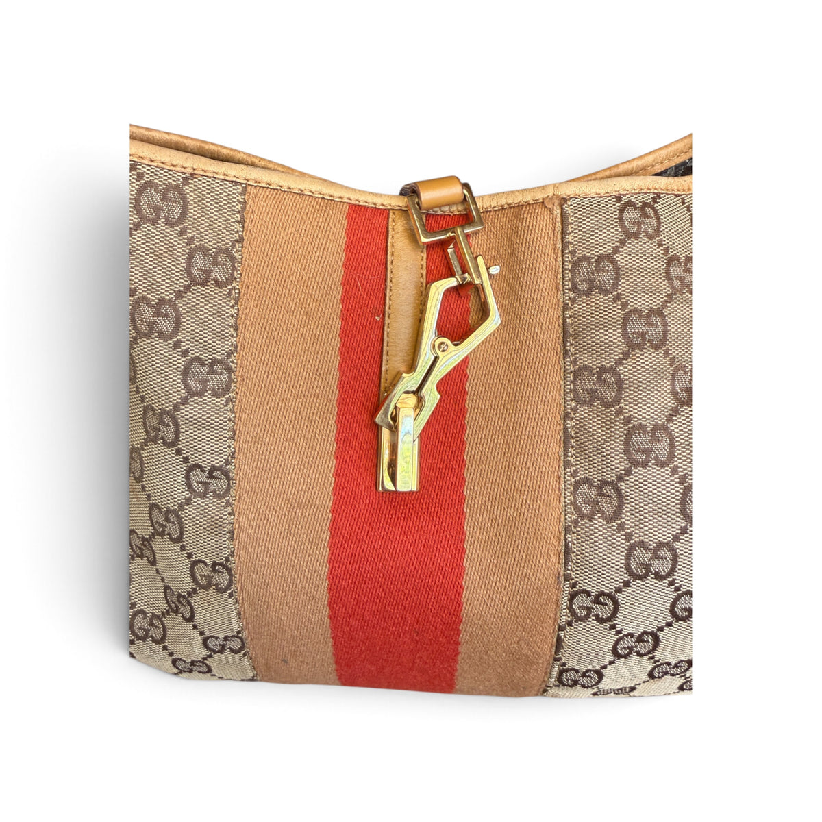 Gucci Jackie Toile GG Beige — vue 6