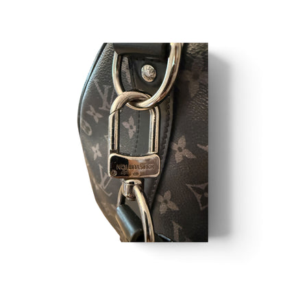 Louis Vuitton Keepall 45 Bandoulière Monogram Eclipse Noir — vue 8