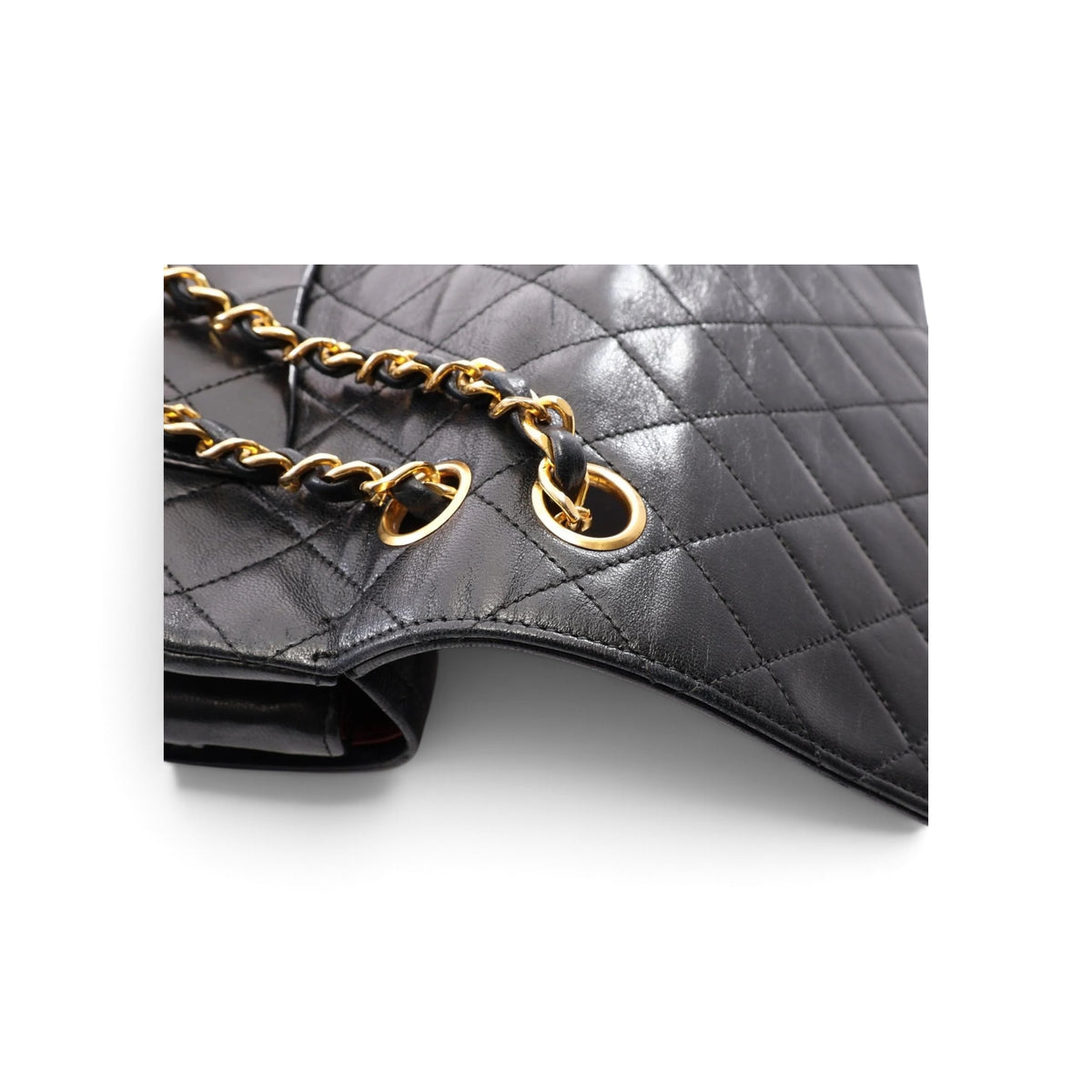 Chanel Timeless Classic Double Flap 25 Cuir d'Agneau Noir — vue 12