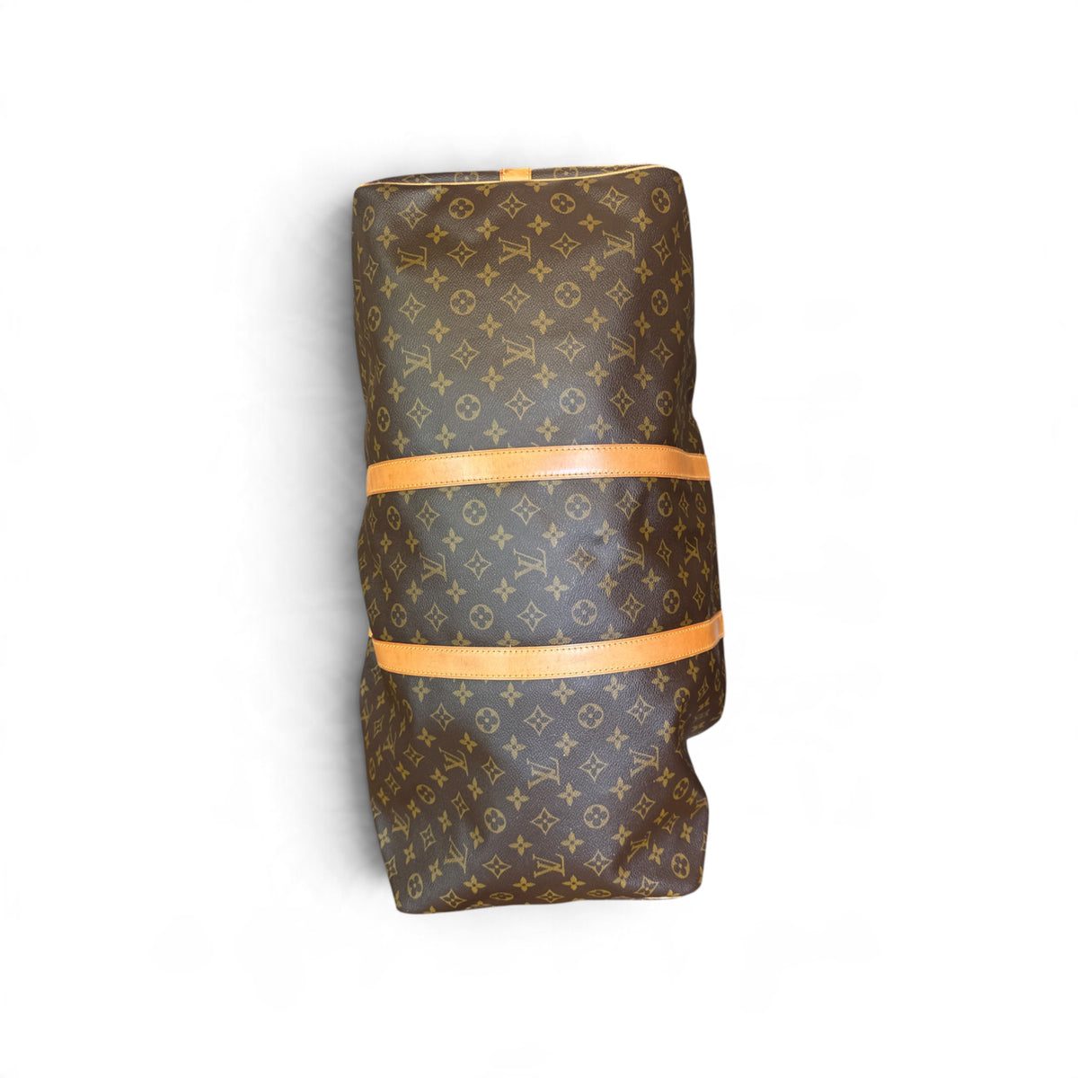 Louis Vuitton Keepall 60 Bandoulière Monogram Marron — vue 5