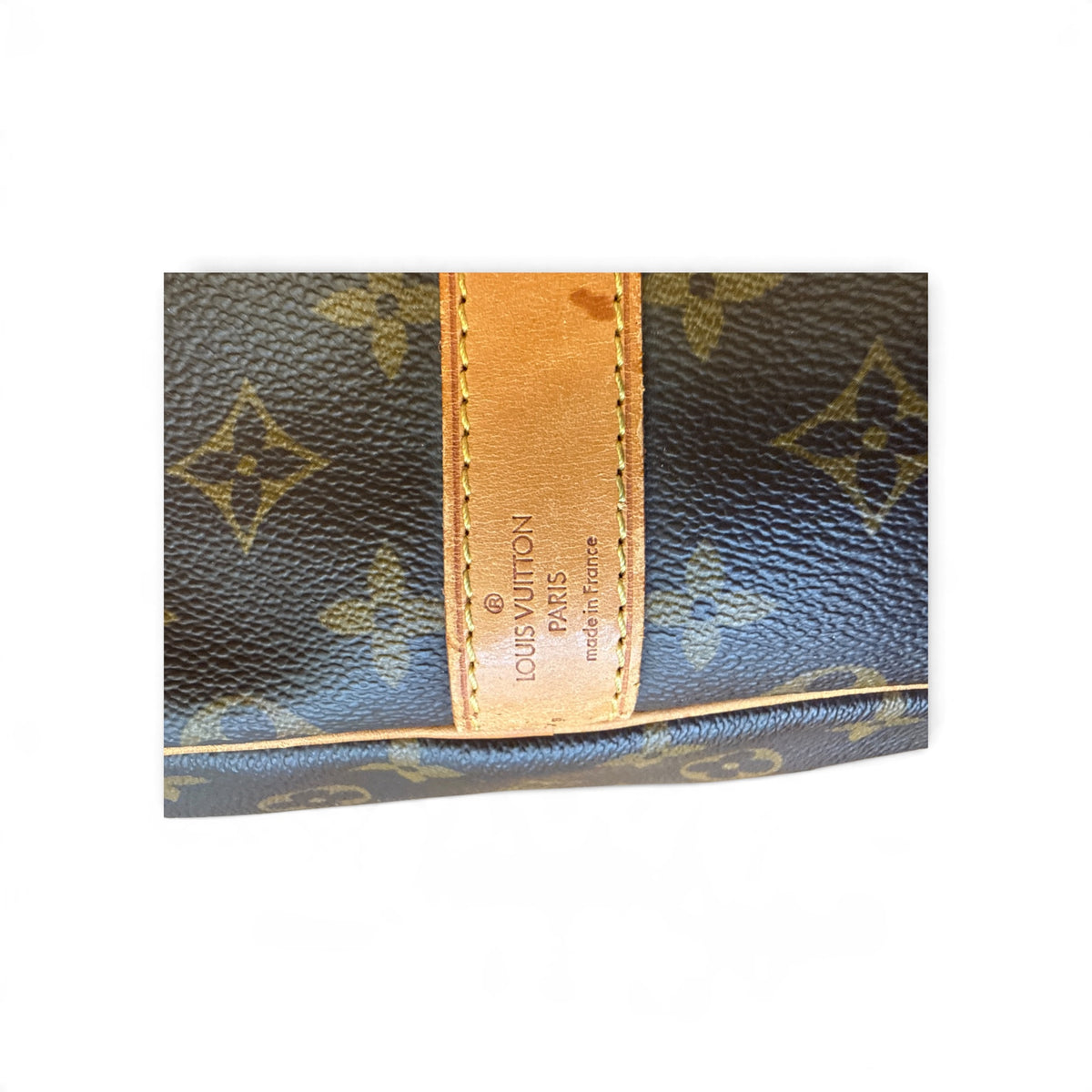 Louis Vuitton Keepall 60 Bandoulière Monogram Marron — vue 6