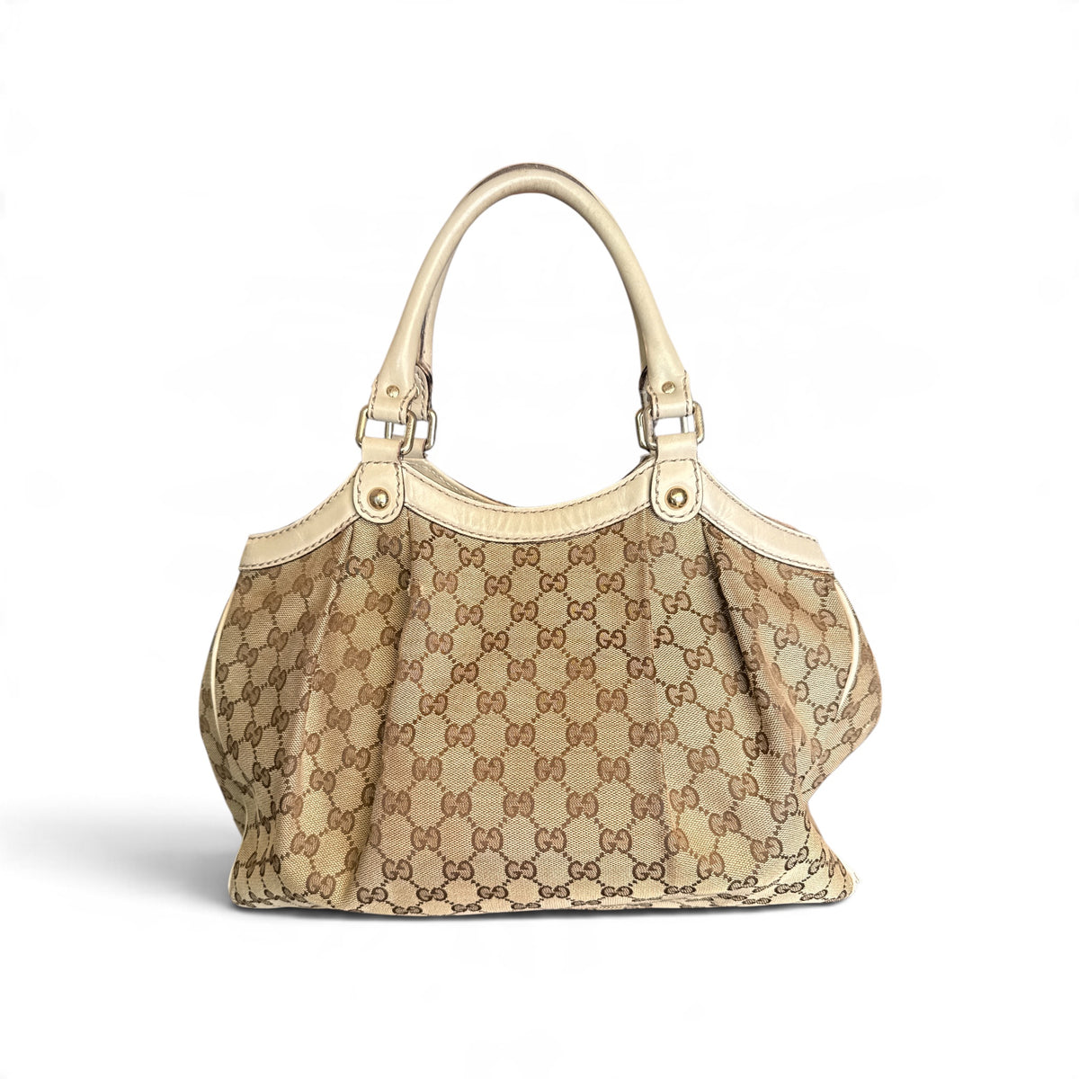 Gucci Sukey Toile GG Beige — vue 3