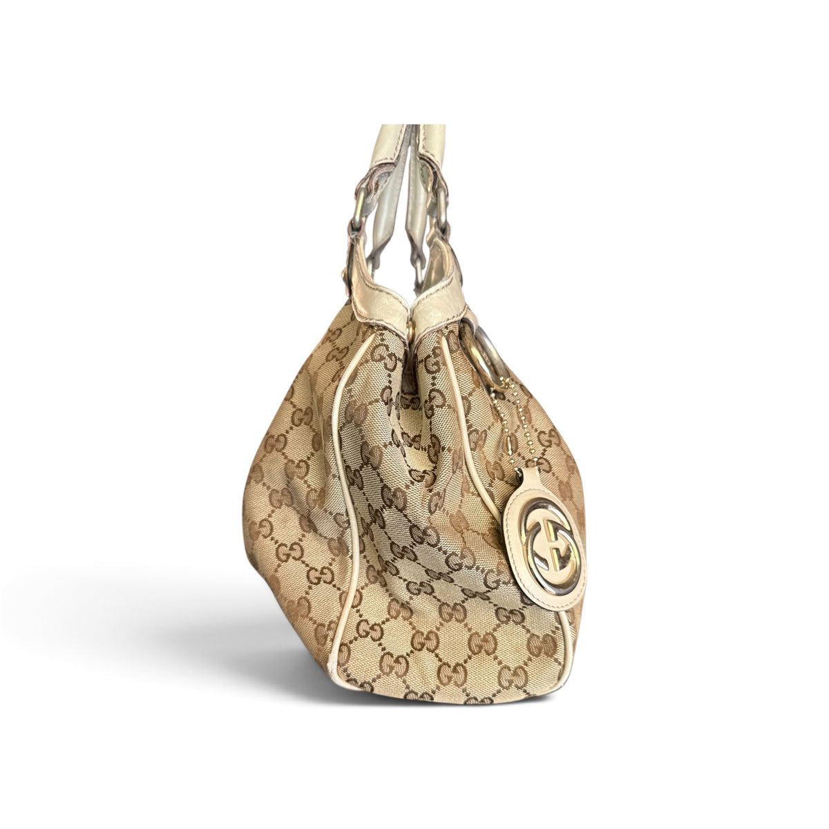 Gucci Sukey Toile GG Beige — vue 4