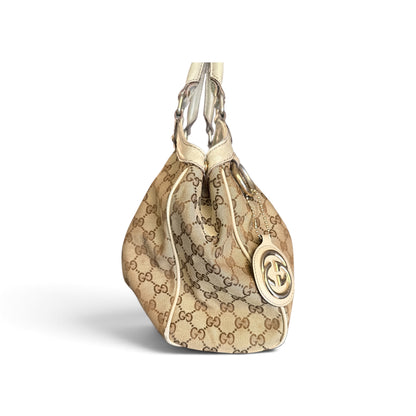Gucci Sukey Toile GG Beige — vue 4