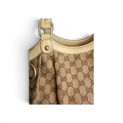 Gucci Sukey Toile GG Beige — vue 9