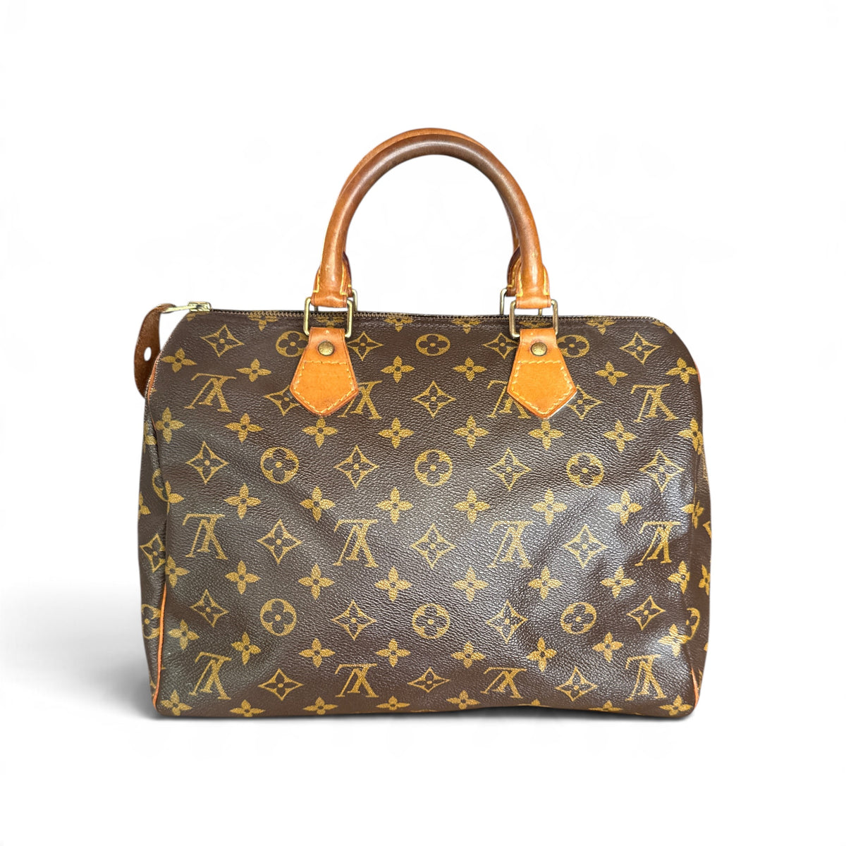 Louis Vuitton Speedy 30 Monogram Marron — vue 3