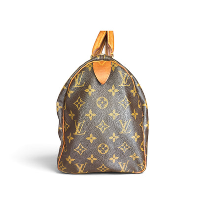 Louis Vuitton Speedy 30 Monogram Marron — vue 4