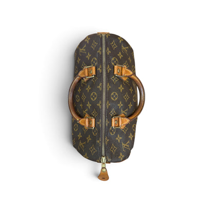 Louis Vuitton Speedy 30 Monogram Marron — vue 6