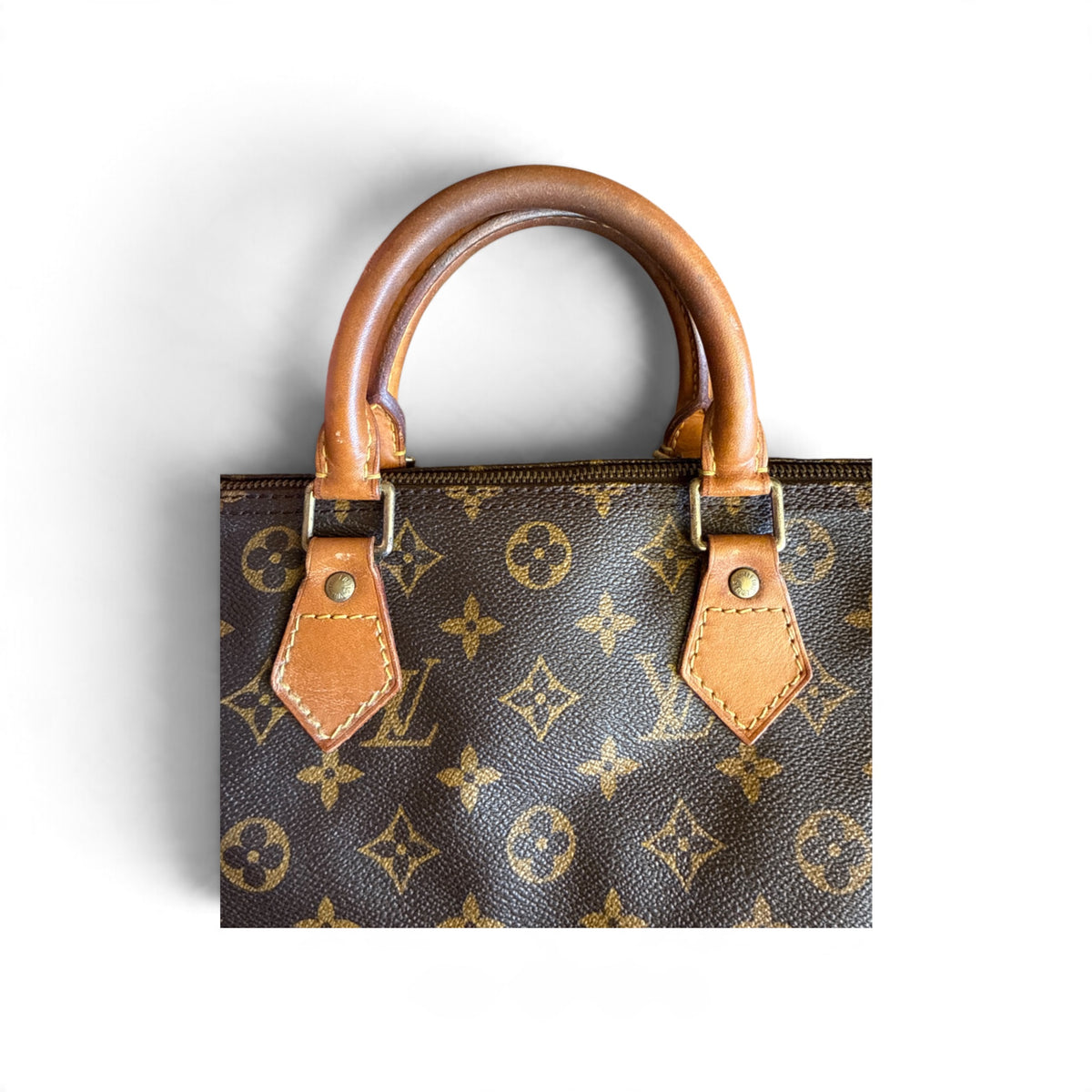 Louis Vuitton Speedy 30 Monogram Marron — vue 7