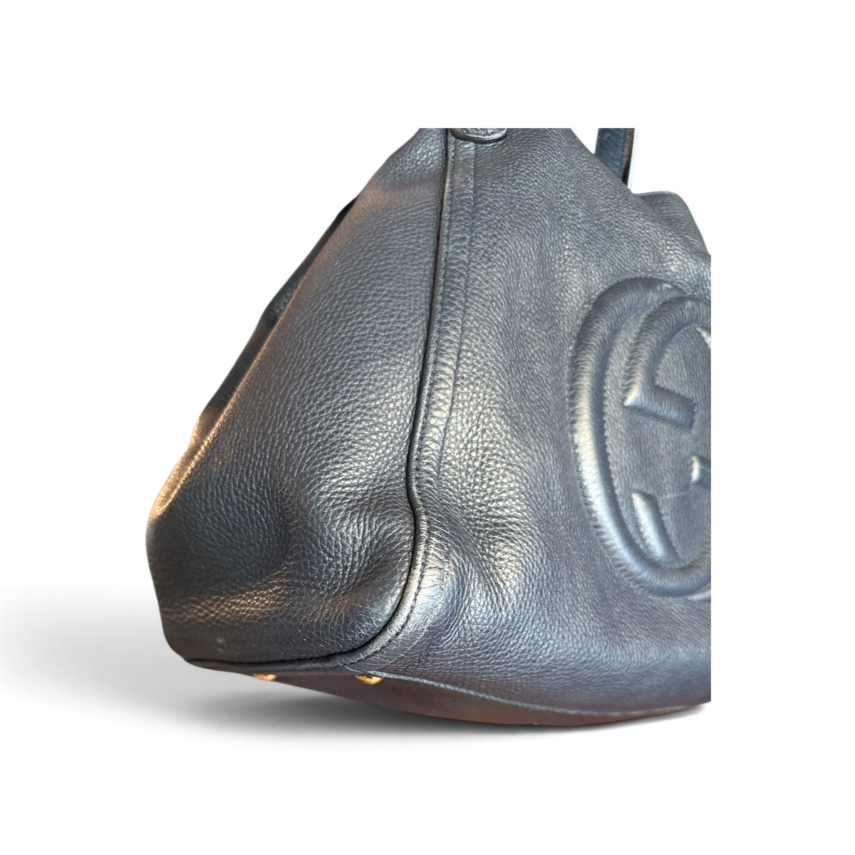 Gucci Soho Cuir de veau Bleu marine — vue 10