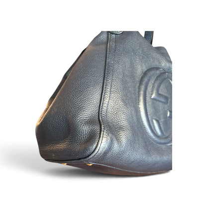 Gucci Soho Cuir de veau Bleu marine — vue 10