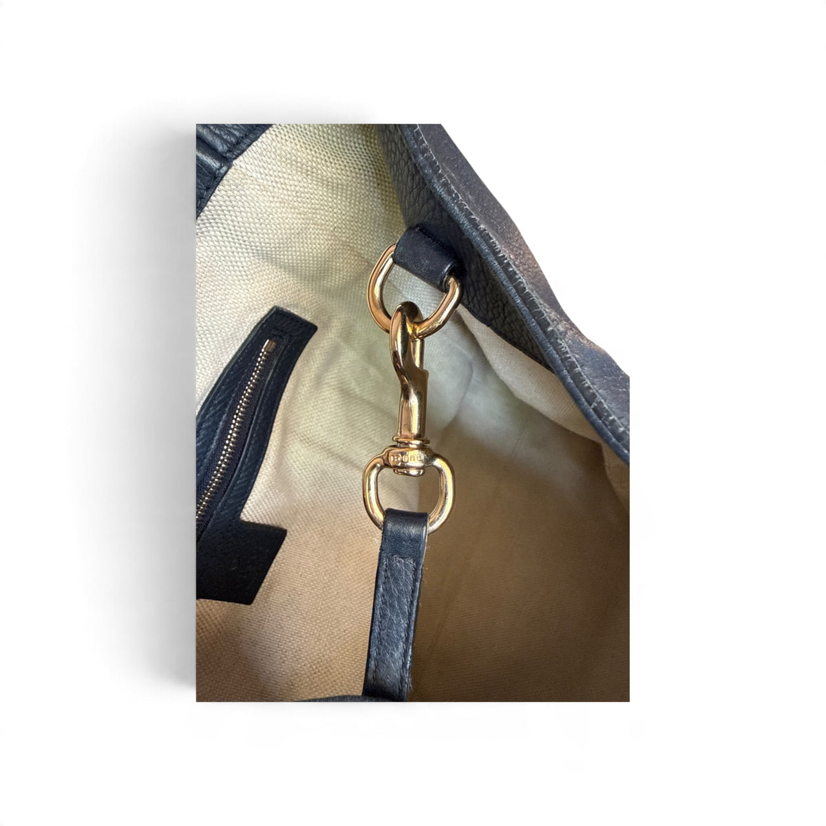 Gucci Soho Cuir de veau Bleu marine — vue 12