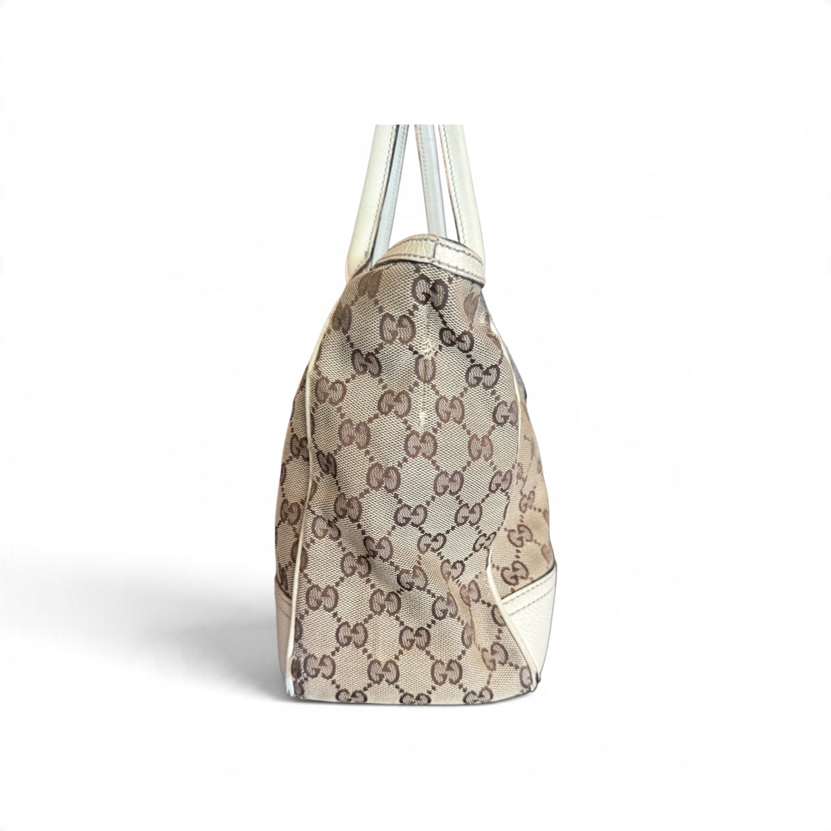 Gucci Princy Toile GG Beige / Blanc — vue 2