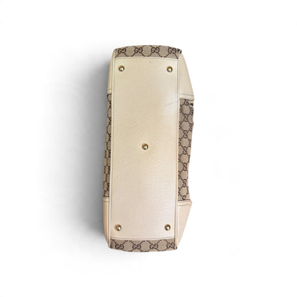 Gucci Princy Toile GG Beige / Blanc — vue 6