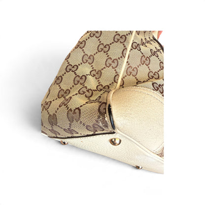 Gucci Princy Toile GG Beige / Blanc — vue 8