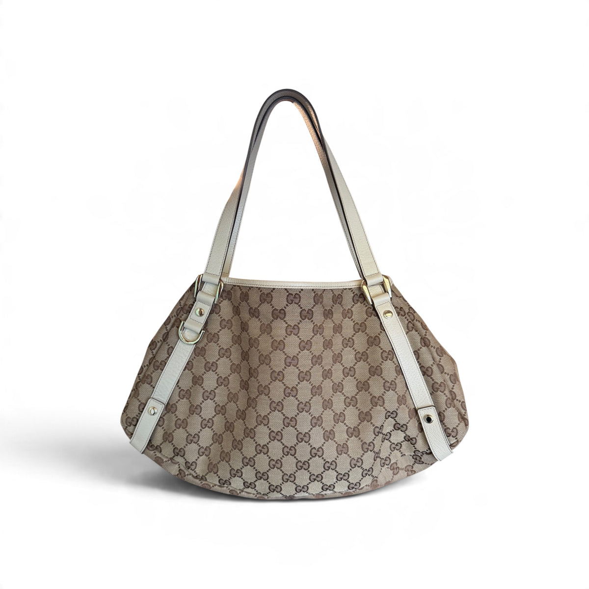 Gucci Abbey Toile GG Beige — vue 3