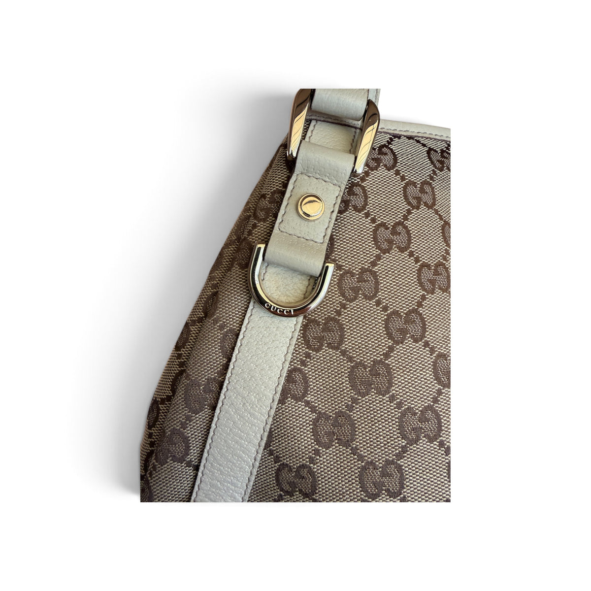 Gucci Abbey Toile GG Beige — vue 7