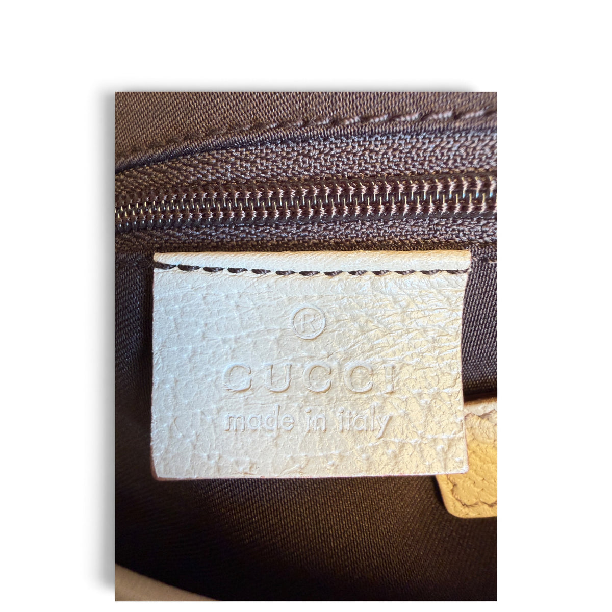 Gucci Abbey Toile GG Beige — vue 10