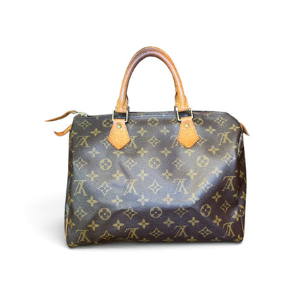 Louis Vuitton Speedy 30 Toile Monogram Marron — vue 1
