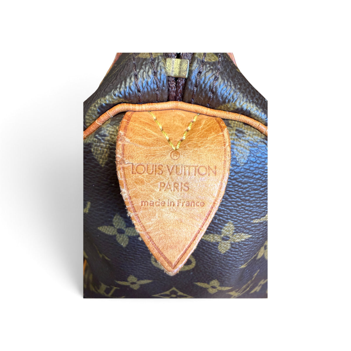 Louis Vuitton Speedy 30 Toile Monogram Marron — vue 8
