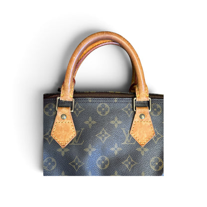 Louis Vuitton Speedy 30 Toile Monogram Marron — vue 9