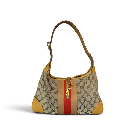 Gucci Jackie Toile GG Beige — vue 1