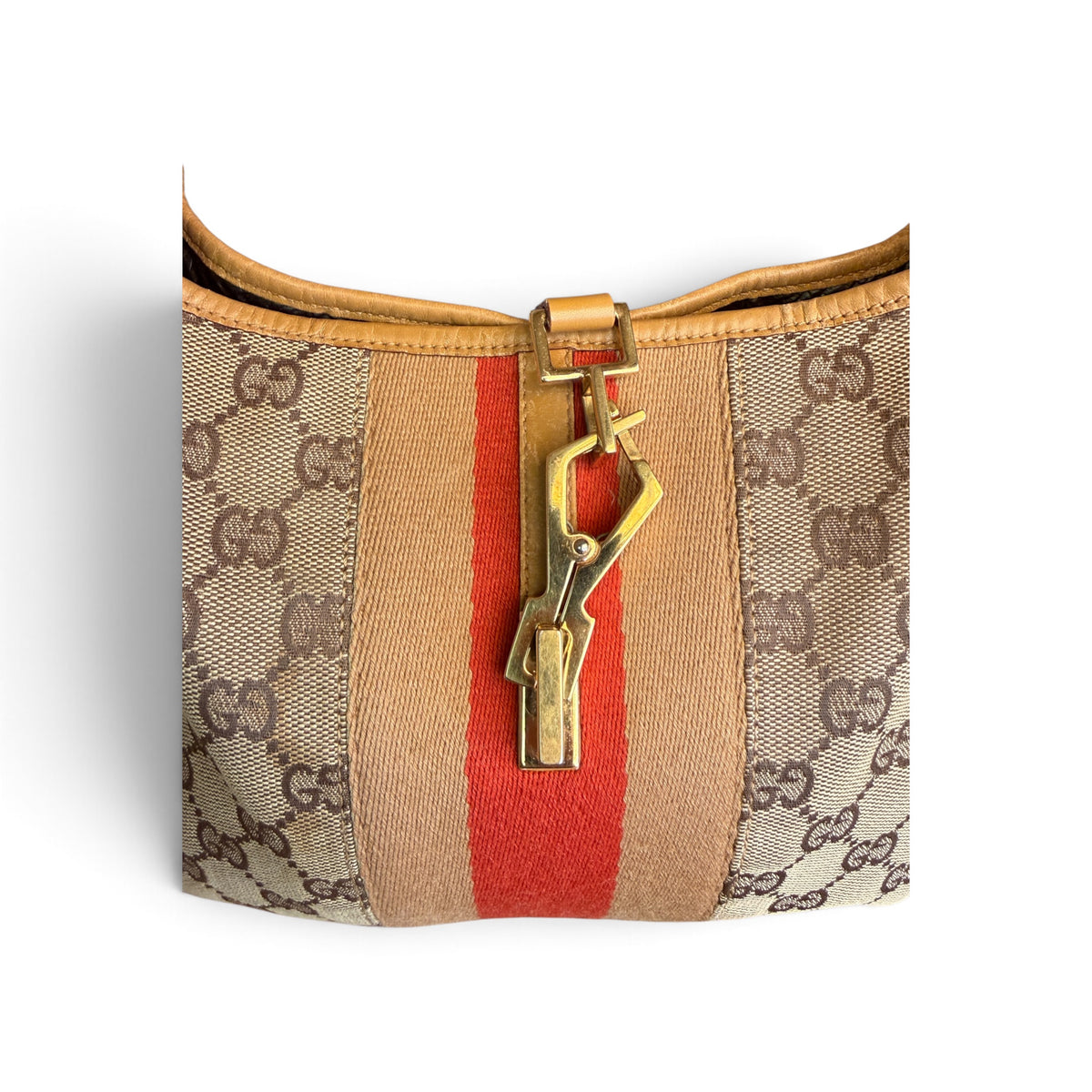 Gucci Jackie Toile GG Beige — vue 7