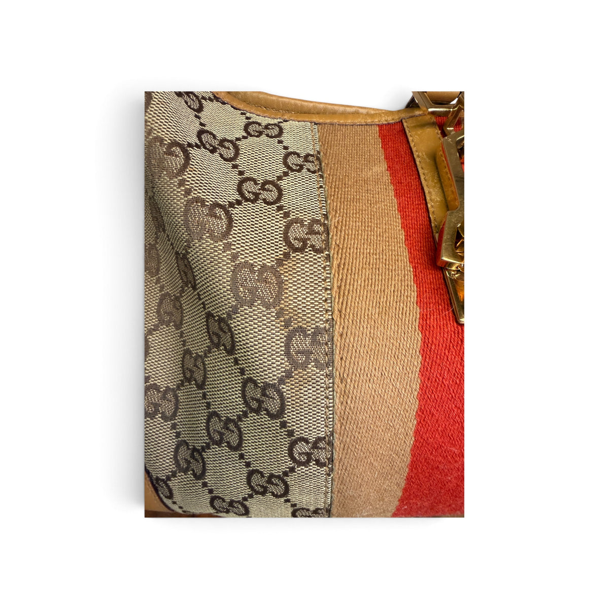 Gucci Jackie Toile GG Beige — vue 8