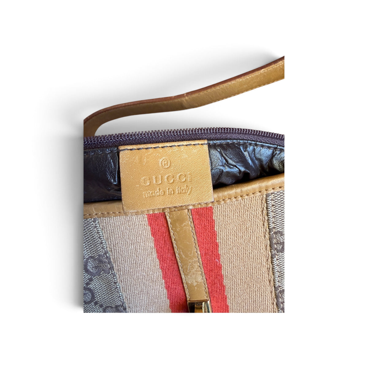 Gucci Jackie Toile GG Beige — vue 13
