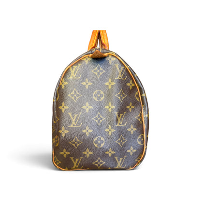 Louis Vuitton Speedy 30 Monogram Marron — vue 4