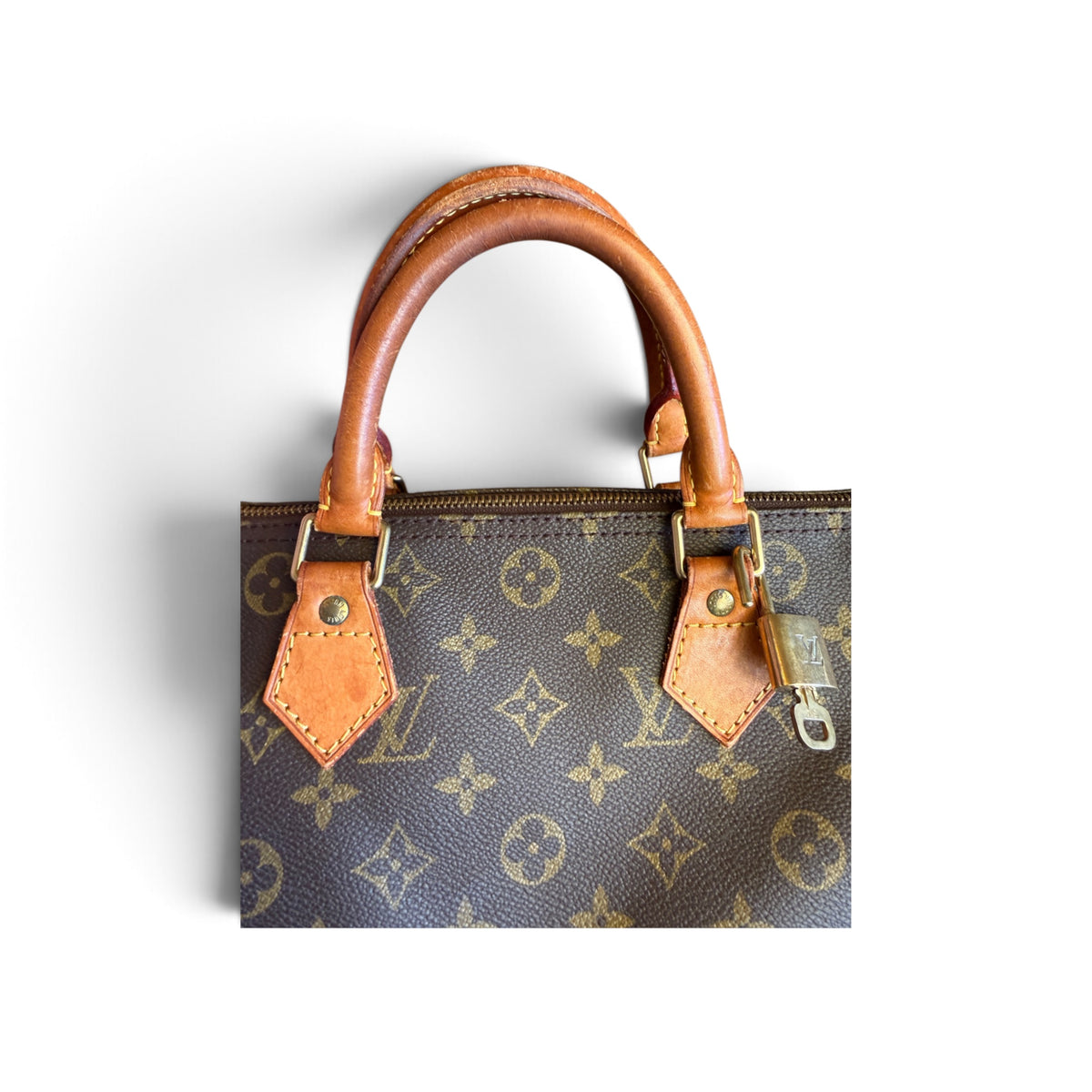 Louis Vuitton Speedy 30 Monogram Marron — vue 9