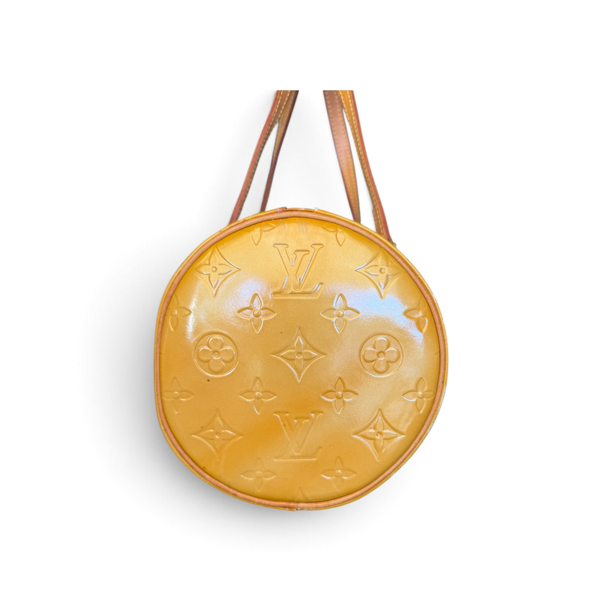 Louis Vuitton Bedford Monogram Vernis Jaune — vue 4