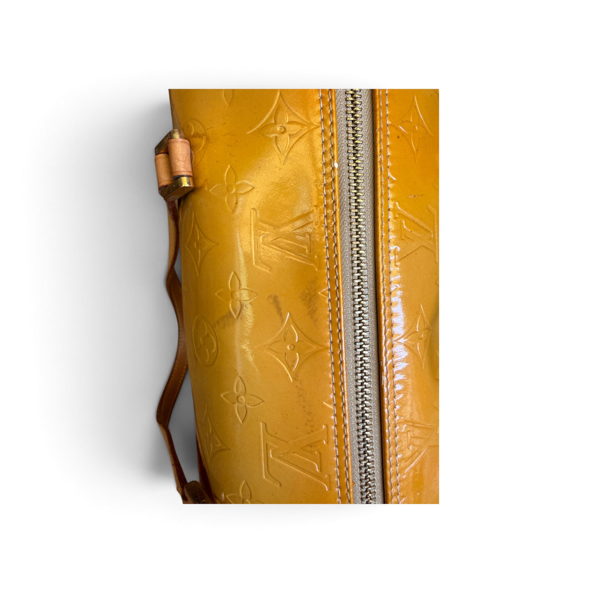 Louis Vuitton Bedford Monogram Vernis Jaune — vue 9