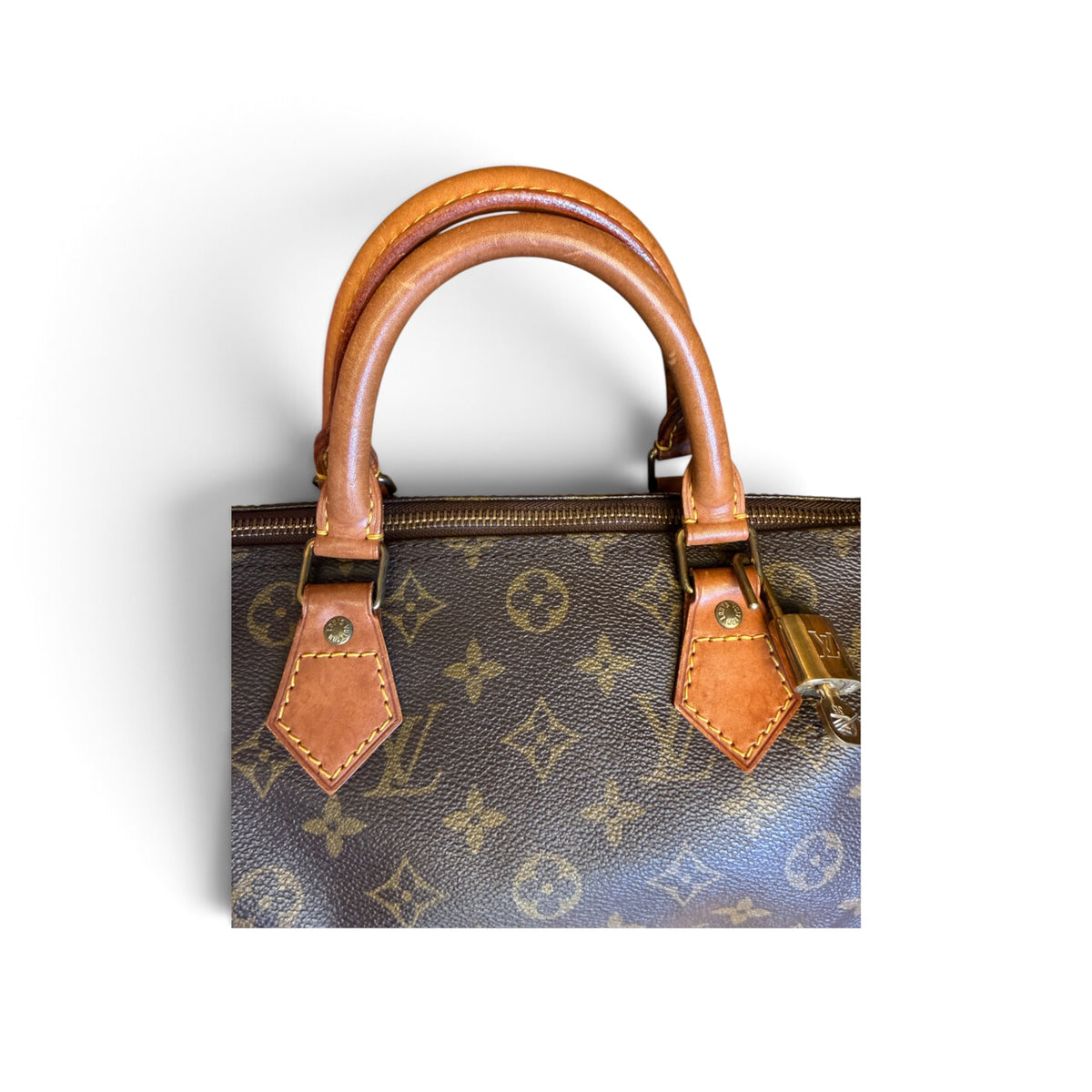 Louis Vuitton Speedy 30 Monogram Marron — vue 7