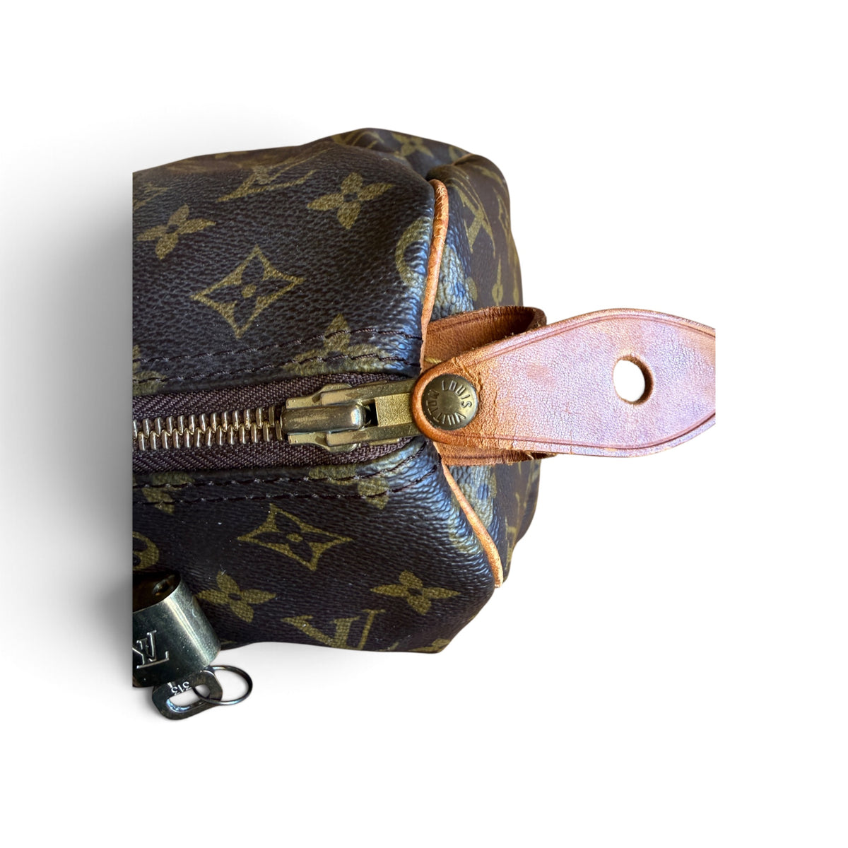 Louis Vuitton Speedy 30 Monogram Marron — vue 9